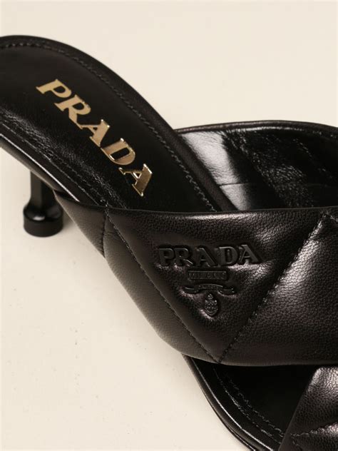 prada sandals size 41|prada women's high heeled sandals.